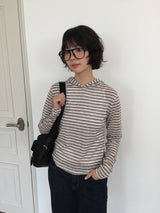 Avon striped hoodie (3color) 