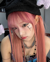 [IVE Ray, Aespa NingNing, Yena Pick!] Unique Butterfly Onyx Long Necklace