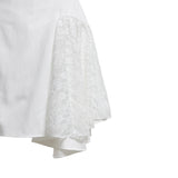 (2color) Lace Unbalance Flare Mini Skirt
