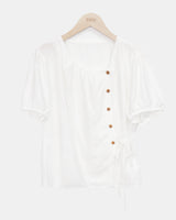 Rameon Wrap Short Sleeve Blouse