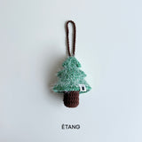 [MADE] Étang Lip balm keyring | Christmas Tree