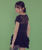 [NF] PERLATT CHECK SEE-THROUGH TEE_(BLACK)_F24QB358