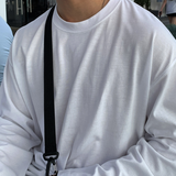 [ Self-made ] Signature Essential Overfit Plain Long Sleeve T-shirt