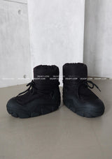 Ribbon Snow Tongue Winter Boots