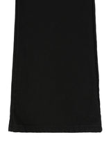 ピンタックブーツカットパンツ [Black]