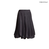 (3color) Rose Pleats Balloon Skirt