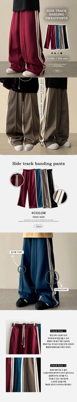 Tka Track Line Wide Training Pants