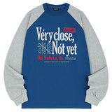 Very Close Raglan Over Fit Long Sleeve