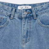 DESTROYED WIDE DENIM PANTS code 21006