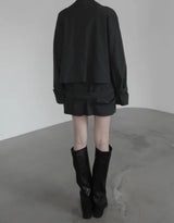 Arne Shawl Low Trench Coat