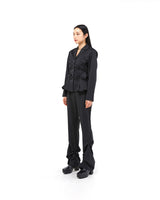 DOZI - Slim Trousers _ Black