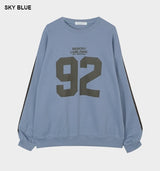 (UNISEX) 92 Track Overfit Sweatshirt
