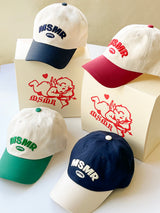 Two tone cap Navy Ivory