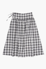 シエナチェックロングスカート