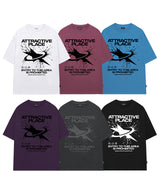 プレイスグラフィックオーバーフィットTシャツ