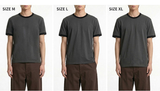 Essential Standard Short Sleeve Ringer T-shirt Red Heart Cream