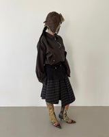 レイヤーベルトスカート