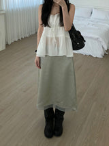 Pintuck Lace Bustier (3 colors)
