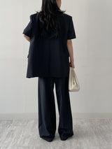 Florence 3-Button Over Fit Half Jacket