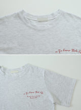 アンティークガーデングラフィック半袖Tシャツ(2color)