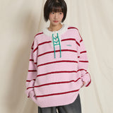 Stripe Boucle Knit