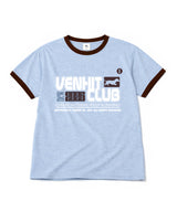 Dog Walk Ringer Short Sleeved T-SHIRT
