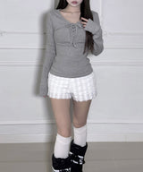 Able アイレットトップス (3colors)