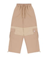 [NF] WAFFLE CHECK UTILITY NYLON PANTS (PEACH PINK)_F24QD866