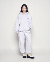25FW ボーダーラインベーシックロゴフーディー メランジ