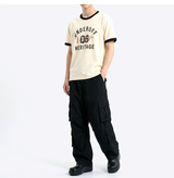 エッセンシャルスタンダード半袖リンガーTシャツ ビンテージクリーム