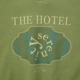 Graphic Half Sweatshirt Green