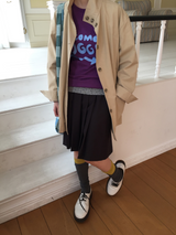 YWD PLEATS SKIRT (2color)