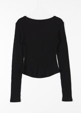 MUTE V RIB CARDIGAN