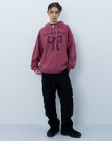 NEVER BREAK PIGMENT HOODIE-PURPLE