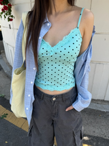 dot pad bra top 