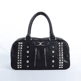SEXXDEVIL“XX”スタッズレザーハンドバッグ