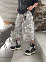 Glen Camo Cargo Bermuda Pants 3C