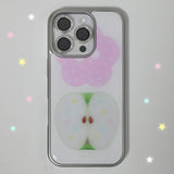 [MADE] cotton apple silver bumper case