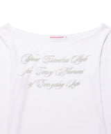 Sheer Wool Tencel LS Tee White (KIB6MFT566A)