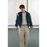 シグネチャーバーシティジャケット(Navy)