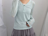 V cut light button t