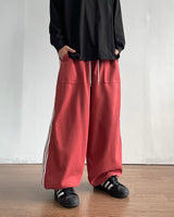 Five Lines Balloon Track Pants