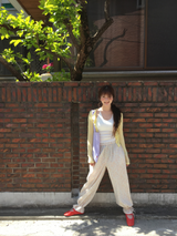 YWD PINCA FLOWER PANTS (2color)