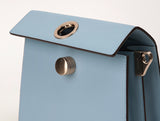 LUVEL shoulder mini leather bag / Pastel Blue