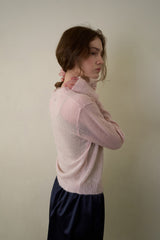 Spring soft cardigan set_baby pink
