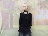 chiffon dot scarf