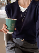 Knits Classic V-Neck Knit / 10 colors