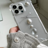[made]アンティークリボンレジンスマホケース