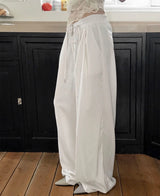 [ workwear✔ ] nomal low strap maxi wide sl