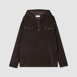 No.1502 C リベットフードTシャツ (4color)